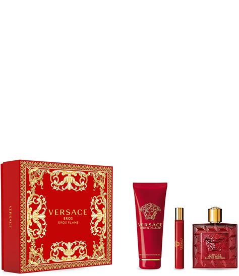 versace eros gift set dillard's|Versace Eros flame gift set.